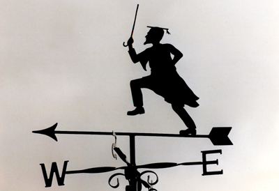 Headmaster weathervane